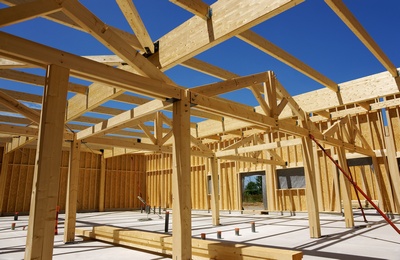 Maison ossature bois - © Mikael Lever - Fotolia.com